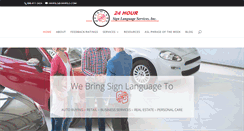 Desktop Screenshot of 24hrsls.com